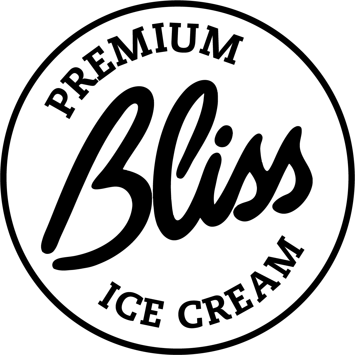 Bliss Microcreamery logo