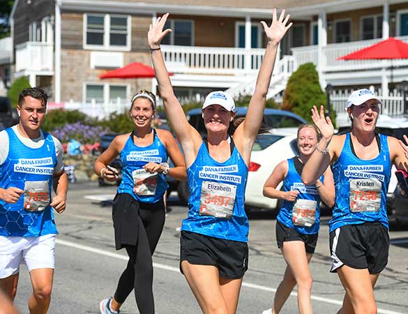 Falmouth Road Race runner