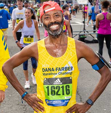 Run for Dana-Farber participant