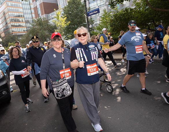 Boston Marathon Jimmy Fund Walk Dana-Farber employee team