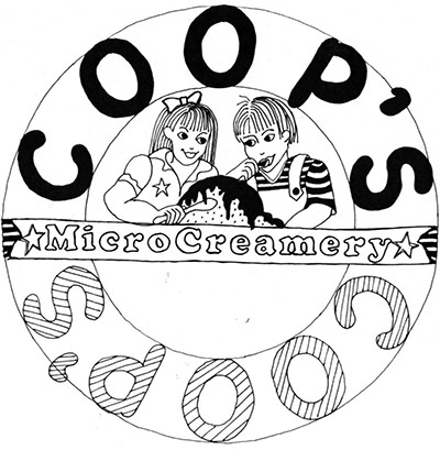 COOP'S MicroCreamery logo