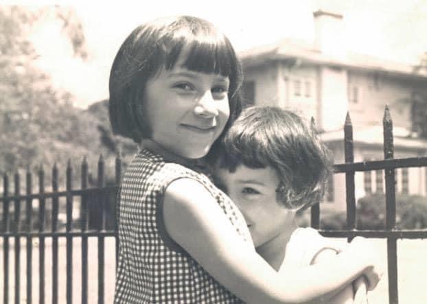 Judy and Barbara as children in Flushing, NY 