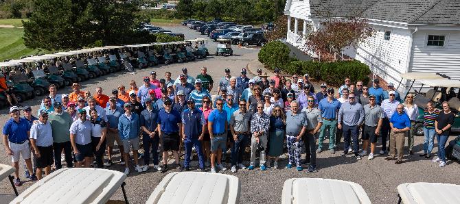 Group Photo from the Napier Financial Golf Outing 2023!