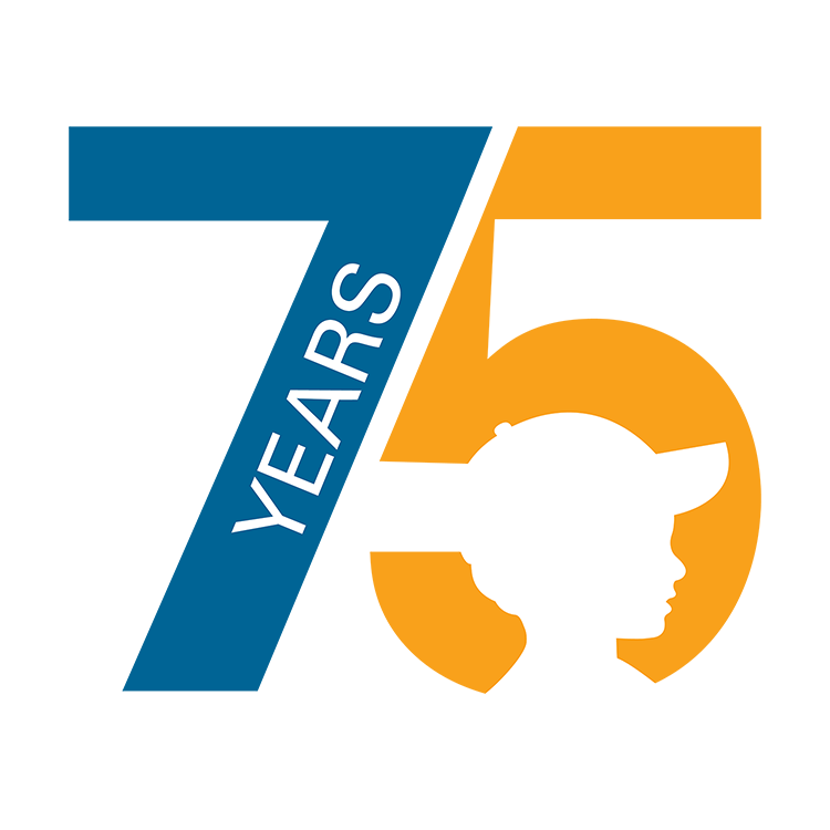 Jimmy Fund 75th anniversary logo