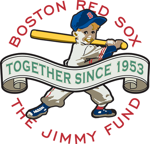 Boston Red Sox and the Jimmy Fund Together Since 1953 logo