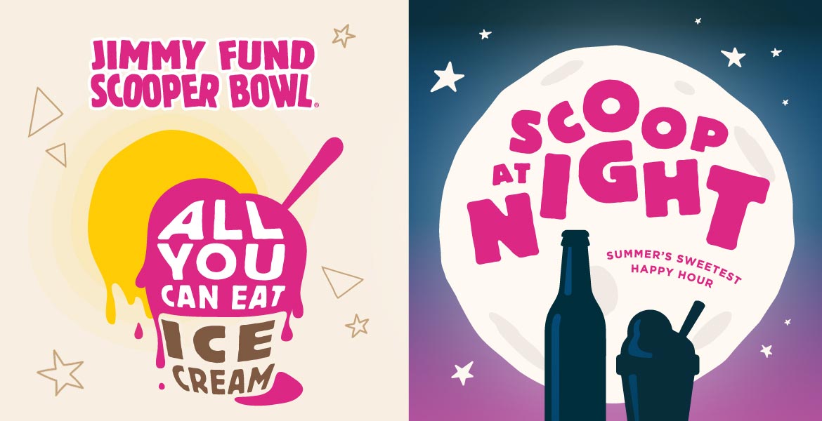 Scooper Bowl and Scoop at Night illustrated banner image