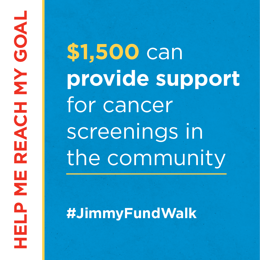 $1,500 can provide support for cancer screenings in the community