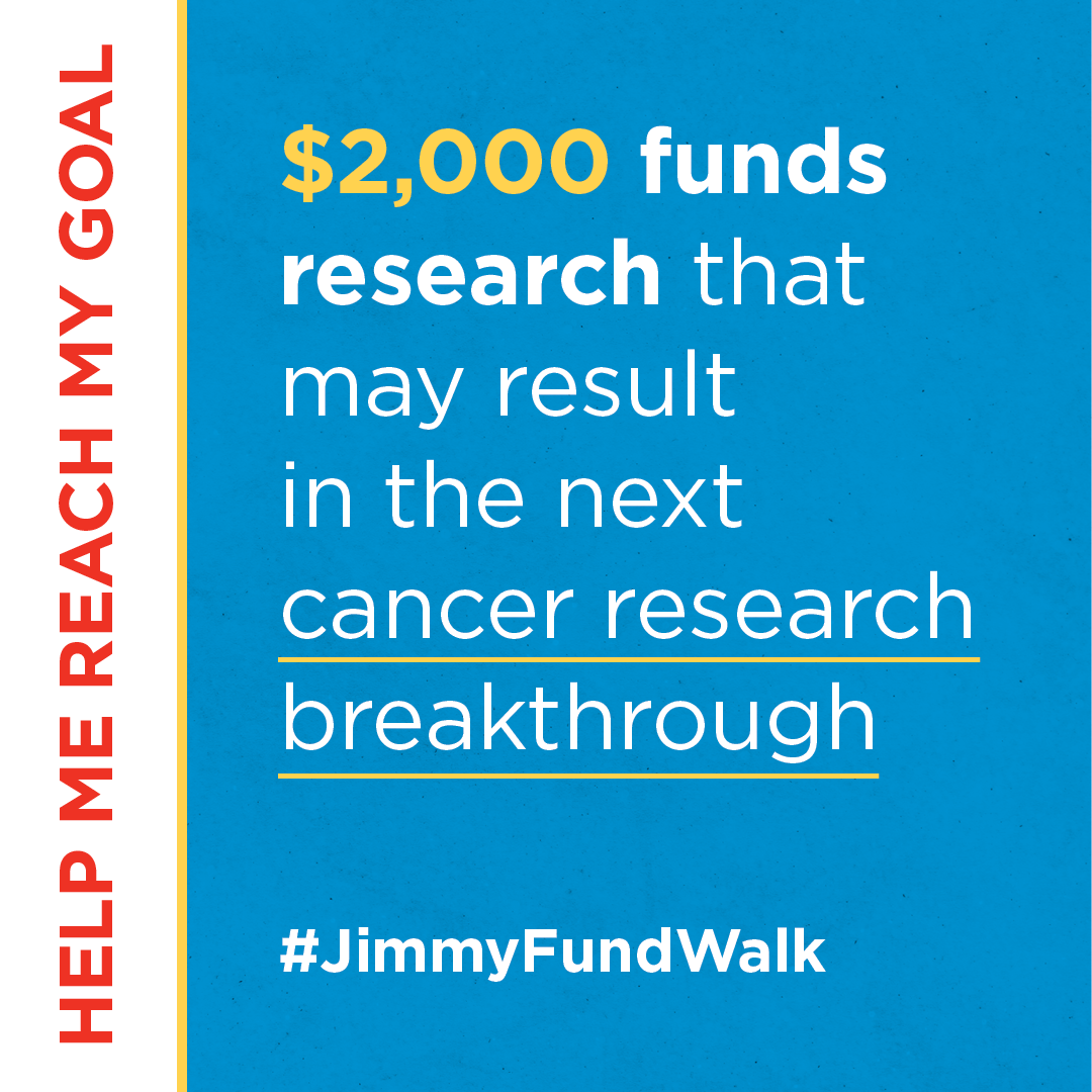 $2,000 funds research that may result in the next cancer research breakthrough