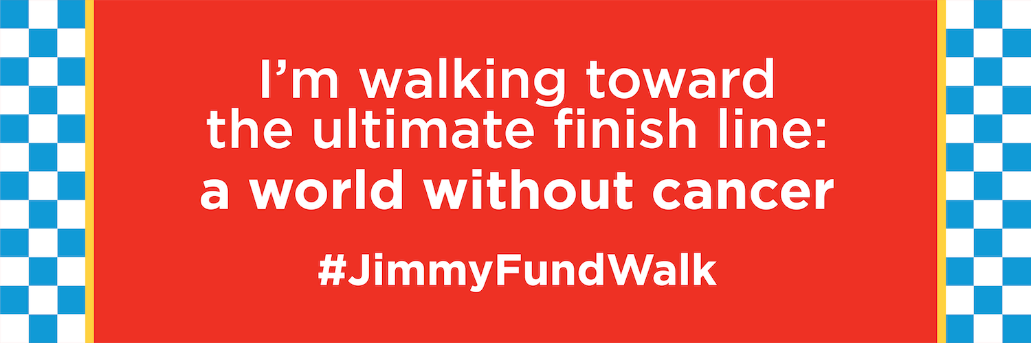 I'm walking toward the ultimate finish line: a world without cancer