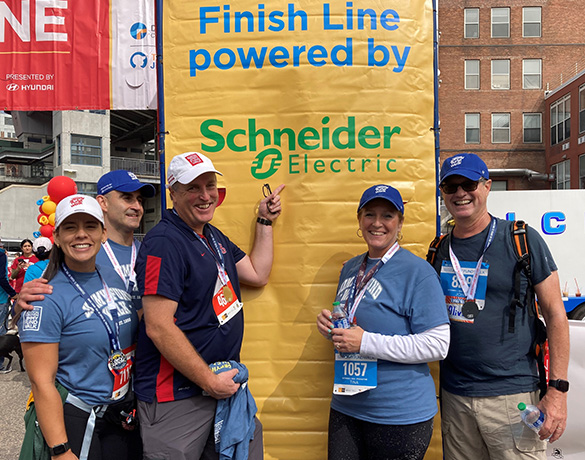 Boston Marathon Jimmy Fund Walk corporate team