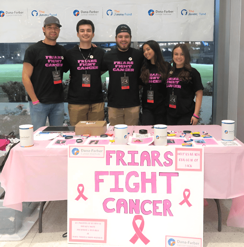 Friars Fight Cancer volunteers