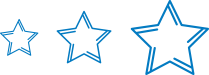 Pacesetter levels star logos