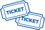 Raffle tickets icon