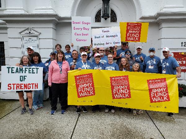 Team Feet of Strength 2023 Conquering Cancer with Dana-Farber and the Jimmy Fund!