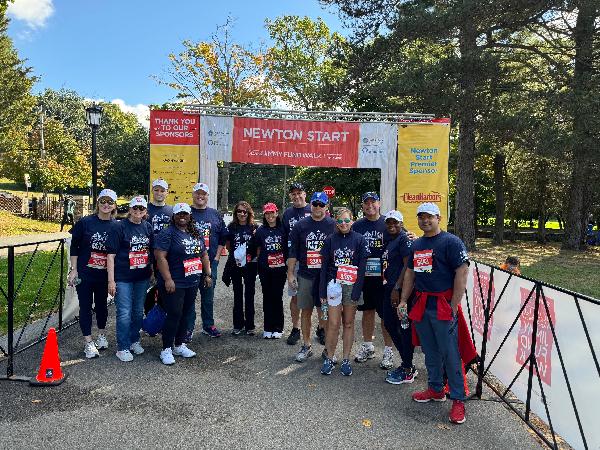 Morgan Stanley Jimmy Fund Walk 10K Team Photo